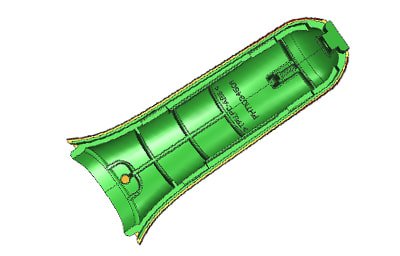 led industry injection mold design drawings