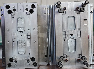 mobile phone housing two shot mold