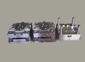 precision vertical insert mold for metal part