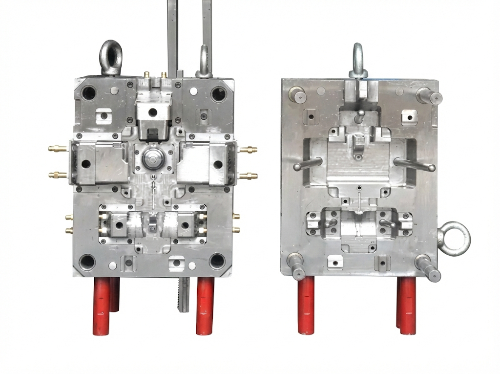 hybrid unscrewing molds