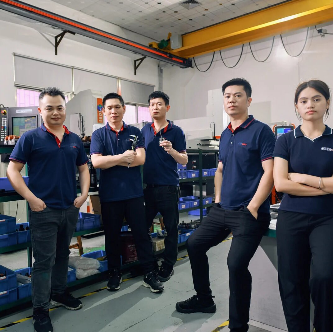 CNC Machining Center and Injection Molding Shop Floor