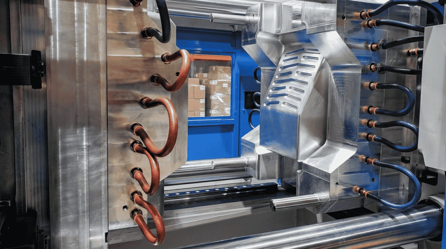 What is back injection molding?