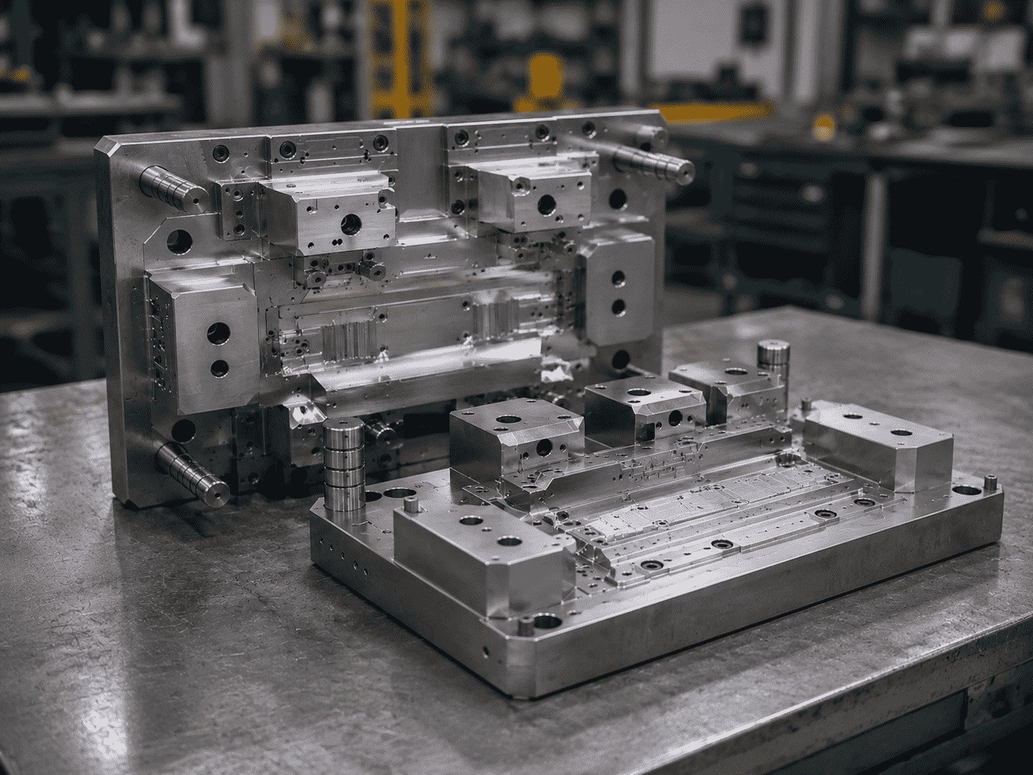 Insert positioning in mold core