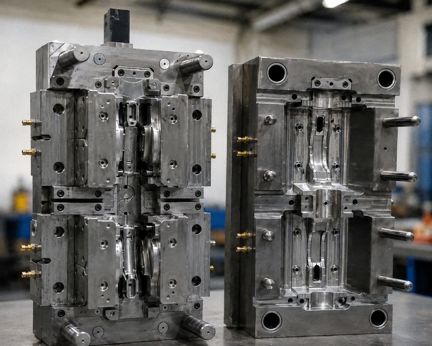 Gas Assist Mold Structure