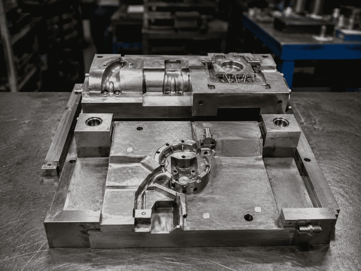 Precision insert mold for metal terminals