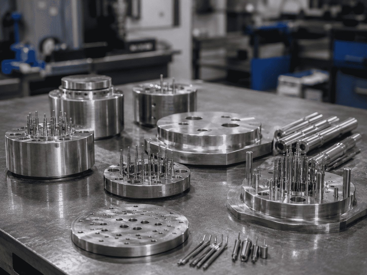 High-temperature engineering plastic mold for PEEK