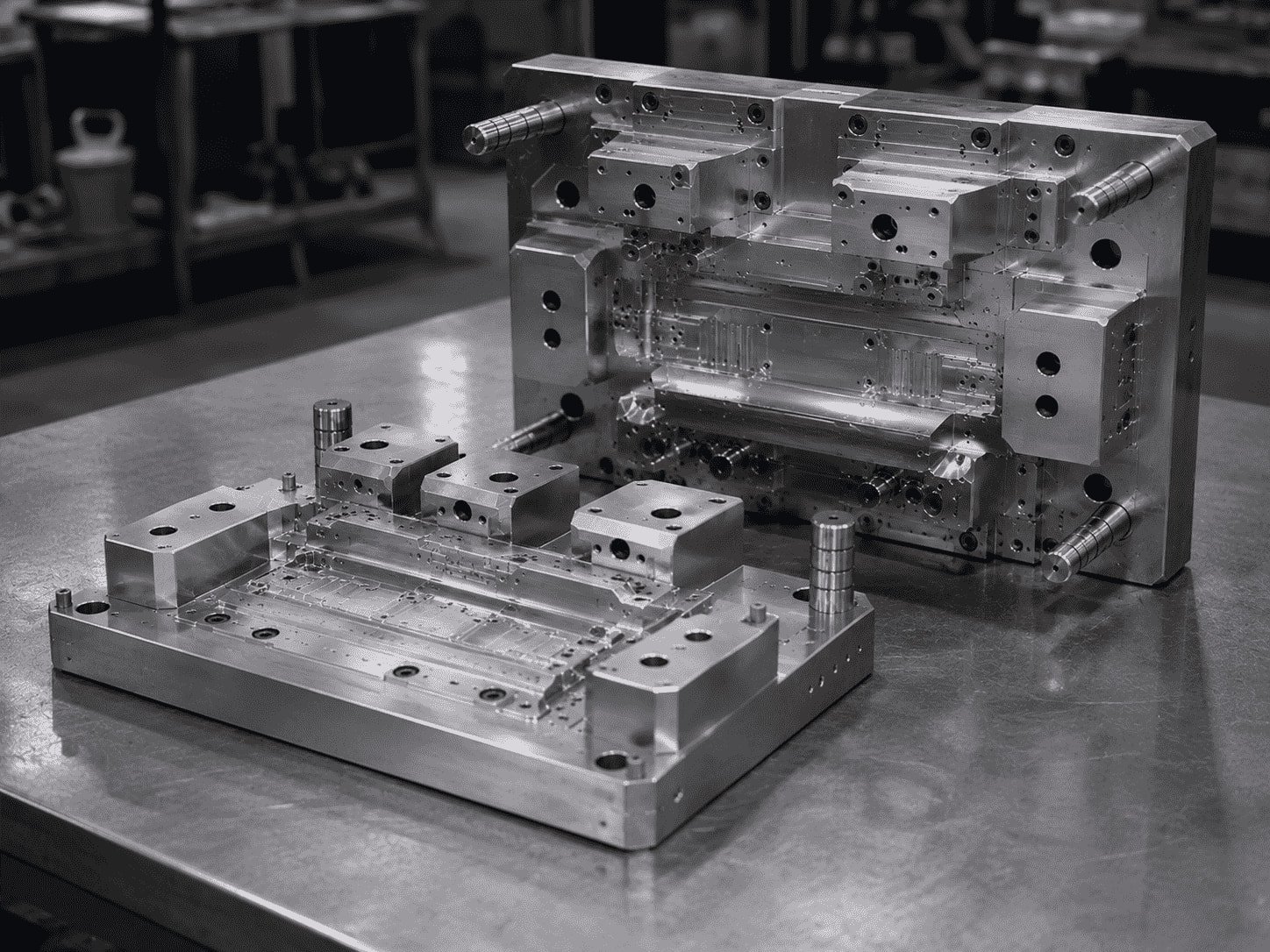 Precision inserts and EDM machined mold core