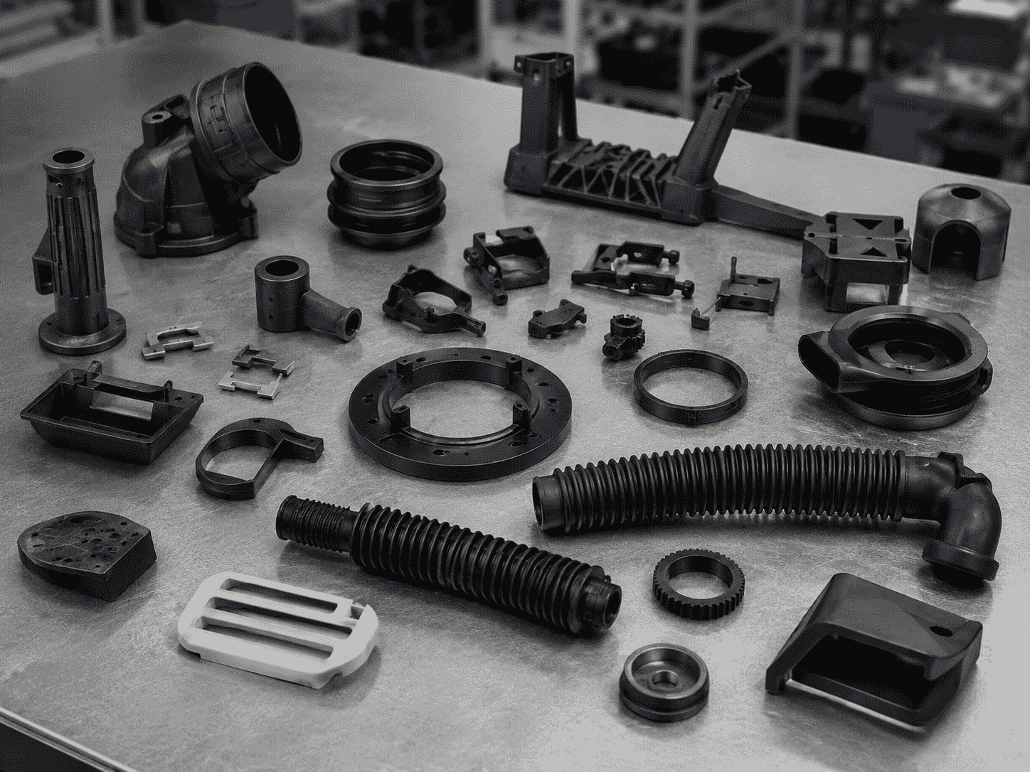 PPS Injection Mold Structure Diagram