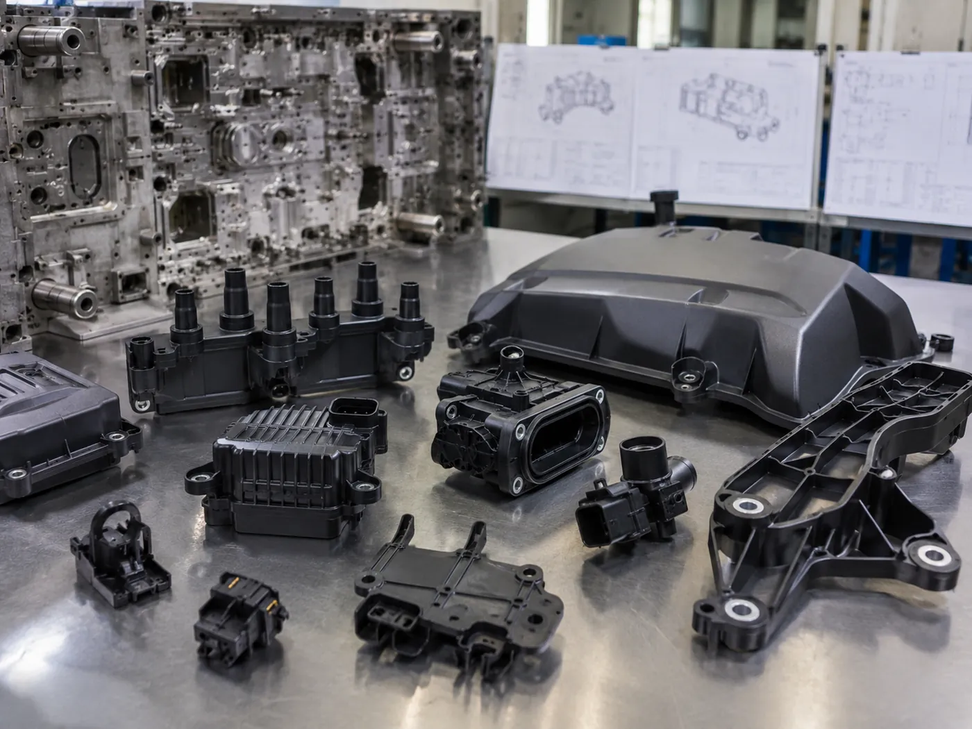 Automotive insert molding