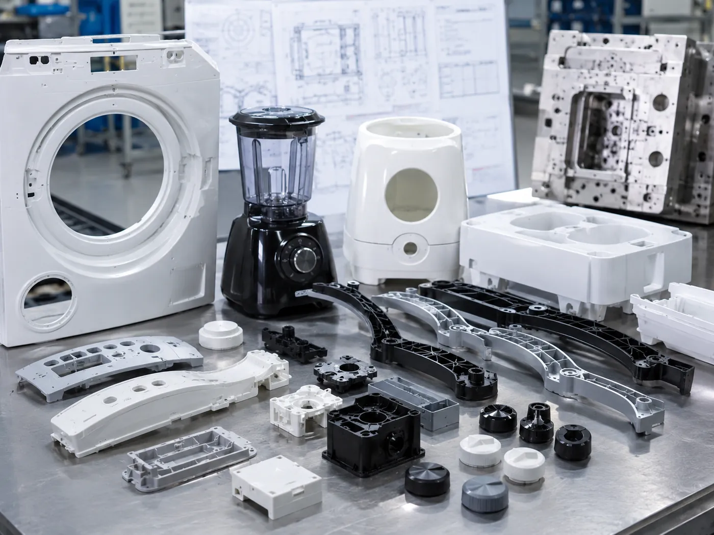 Consumer products insert molding