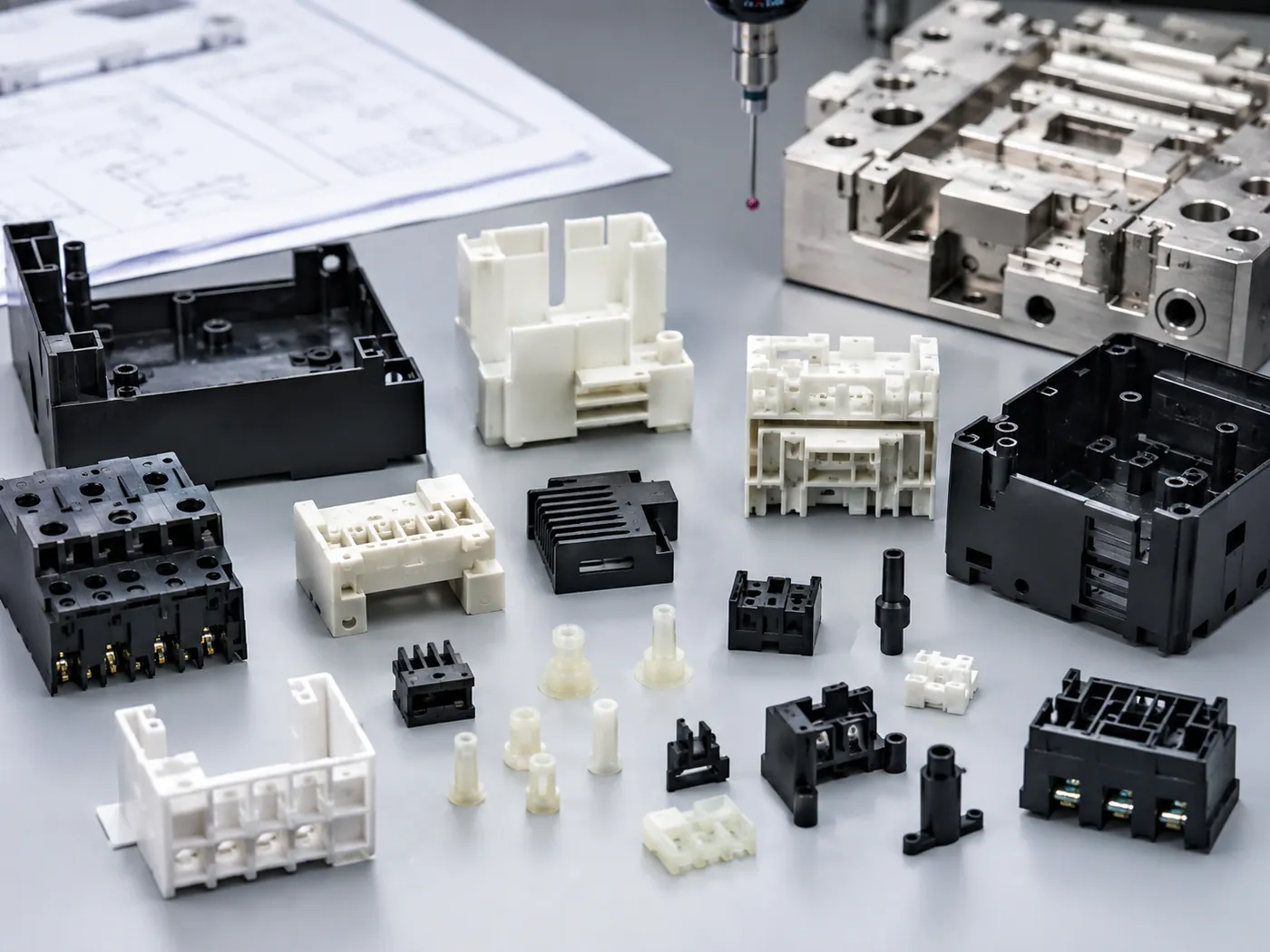 Electronics insert molding