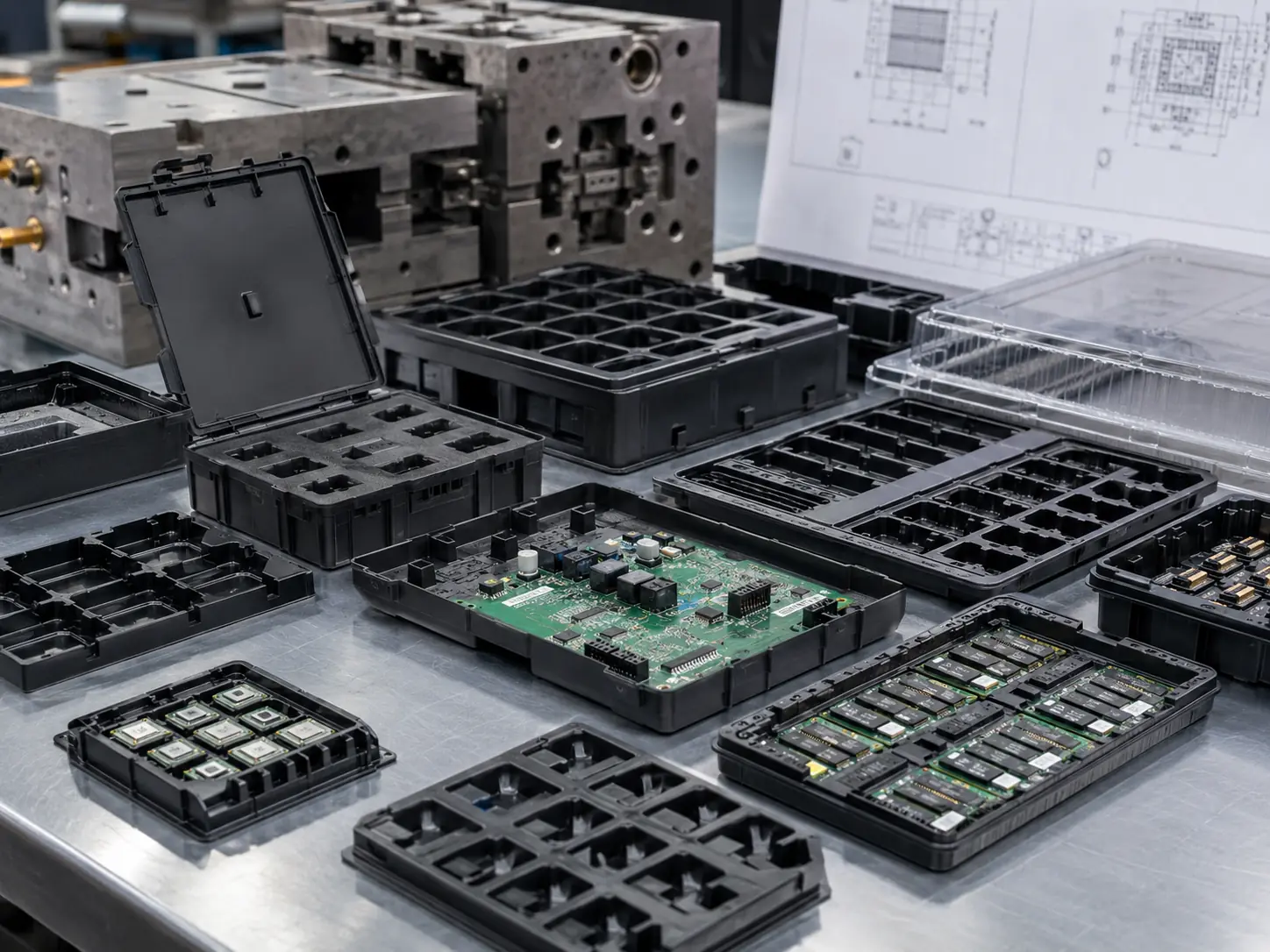 Electronic Protective Packaging Mold
