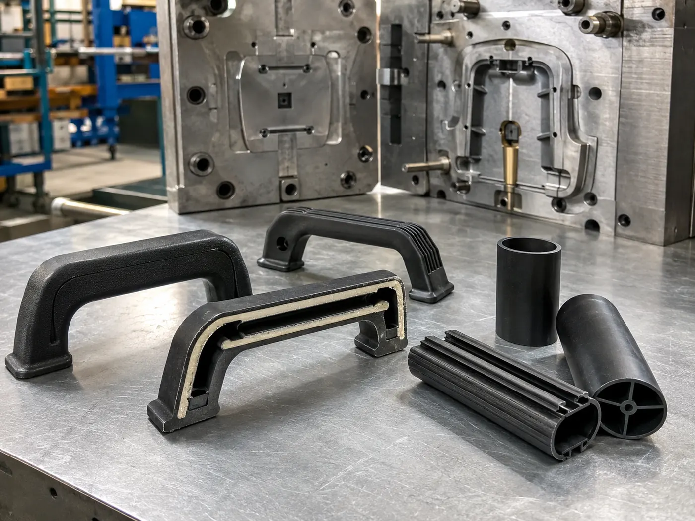 Internal Gas Assist Molding