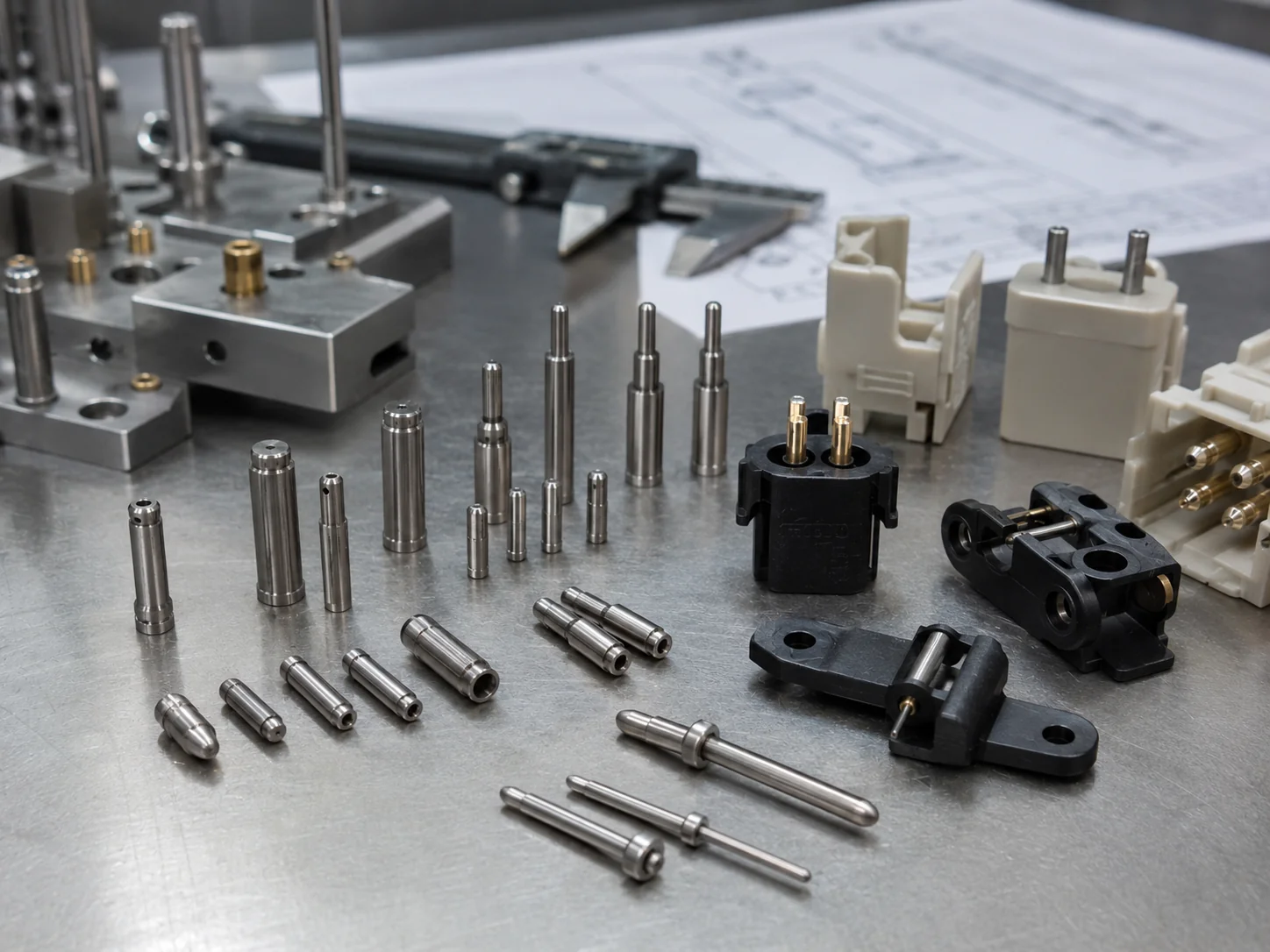 Metal pins