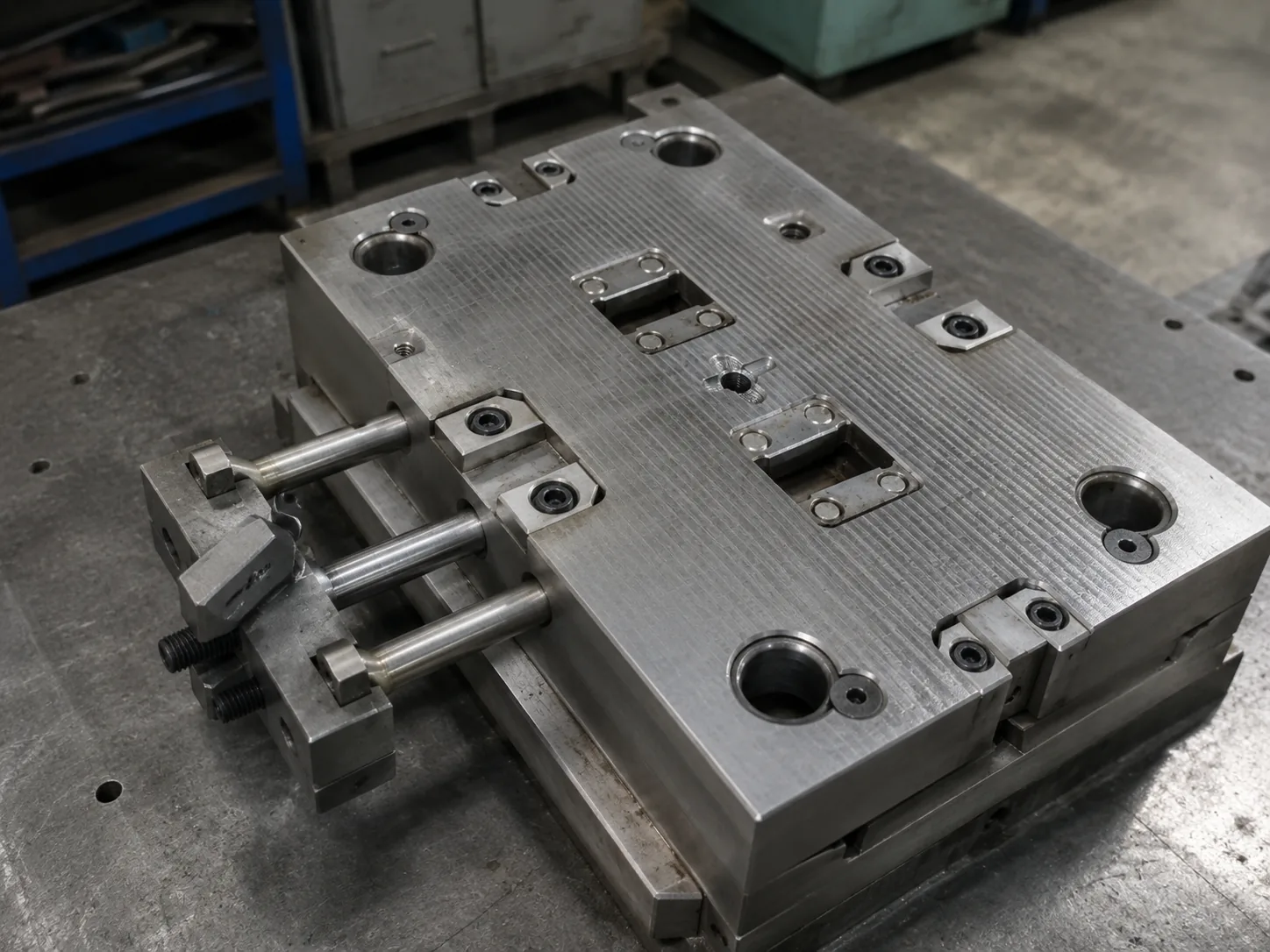 Molded parts and factory