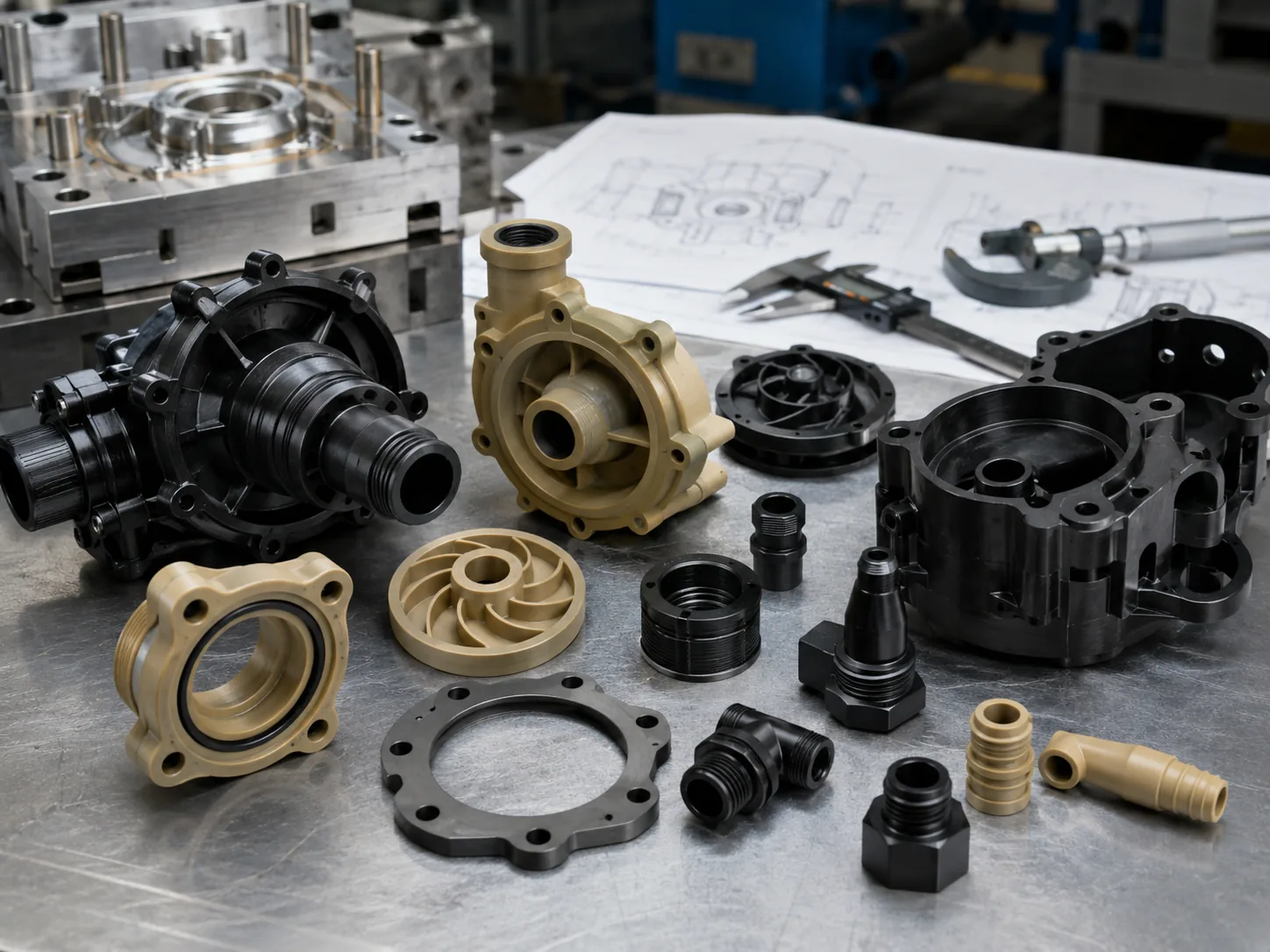 Industrial Pump and Valve Parts