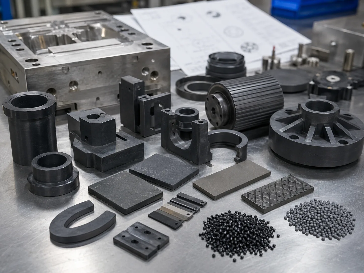 PTFE / Graphite Modified PPS