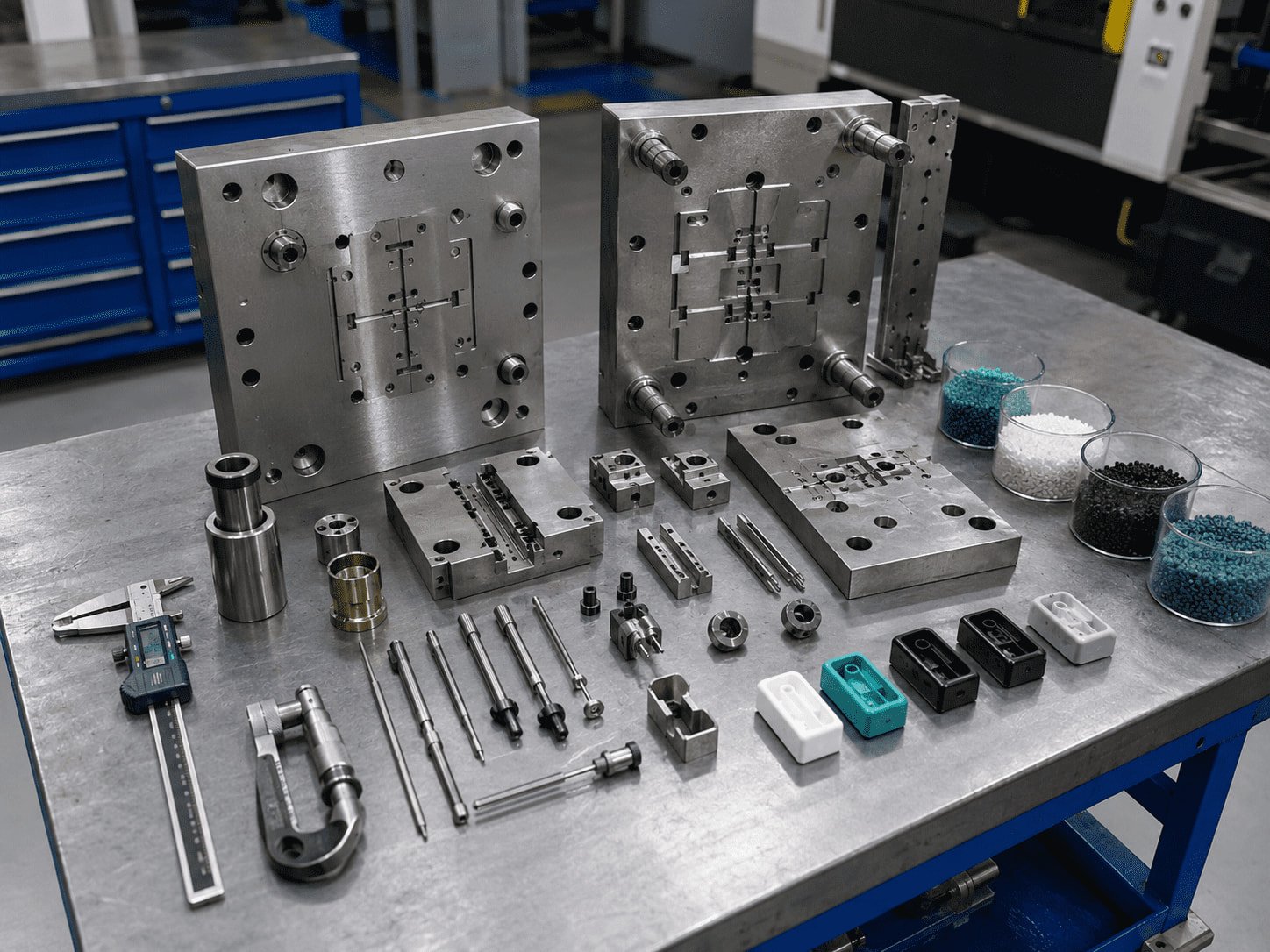 Cost comparison card showing lower upfront tooling