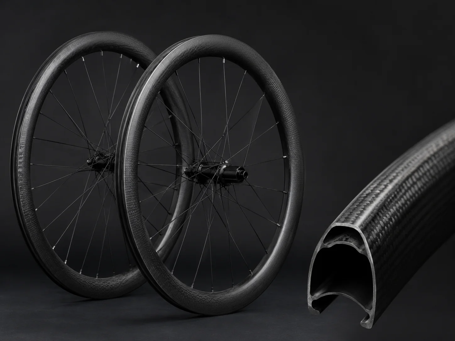 Carbon rims and wheelsets