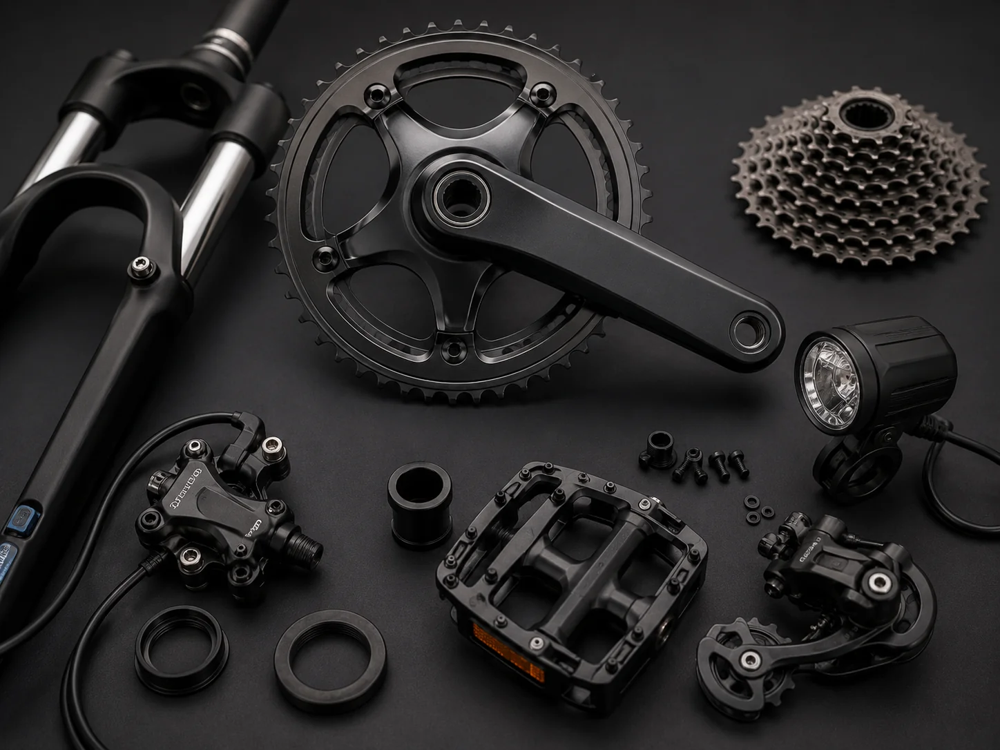 E-Bike drivetrain parts and components