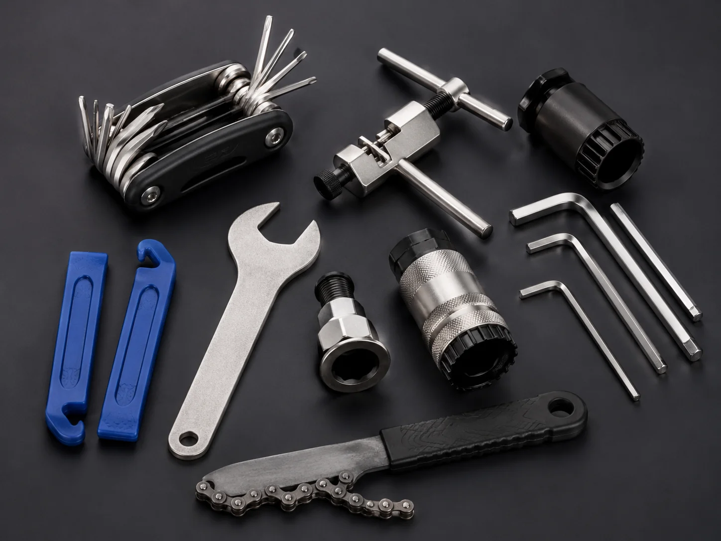 Bicycle repair tool kits