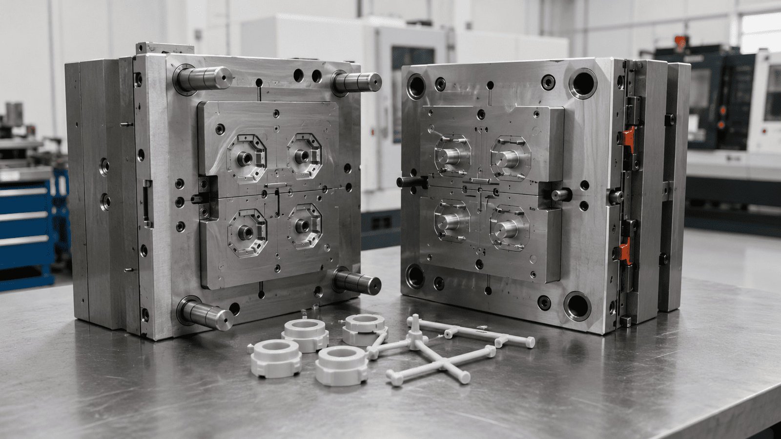Two plate cold runner injection mold design