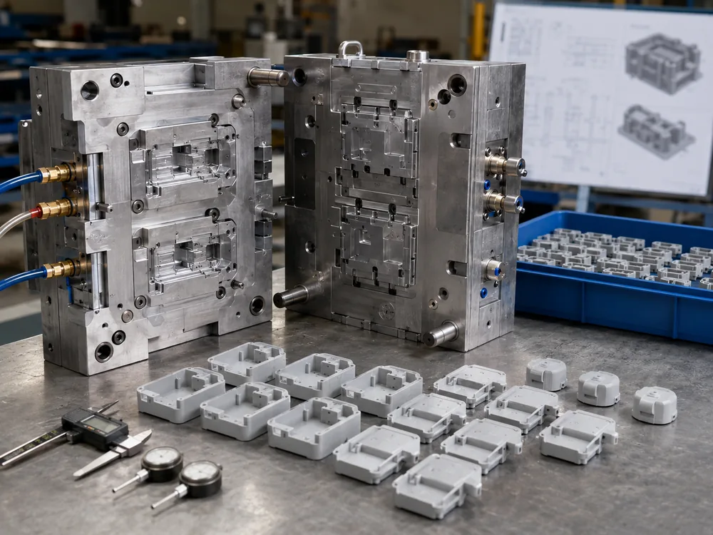 Bridge Production Before Steel Mold