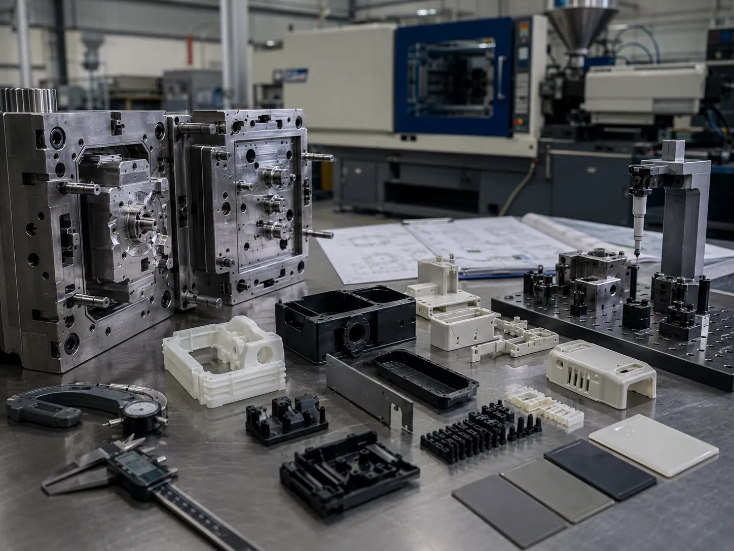 Precision injection molding manufacturing process and OEM plastic parts