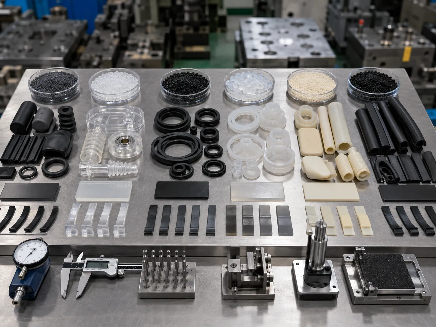 TPE vs TPU and Rubber Material Comparison