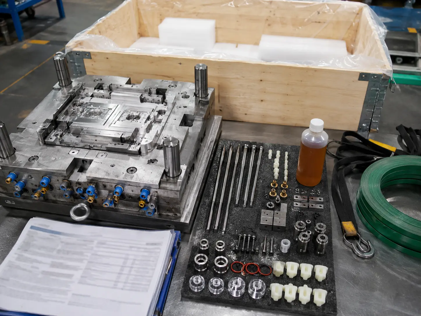 Export Mold Packing & Spare Parts List