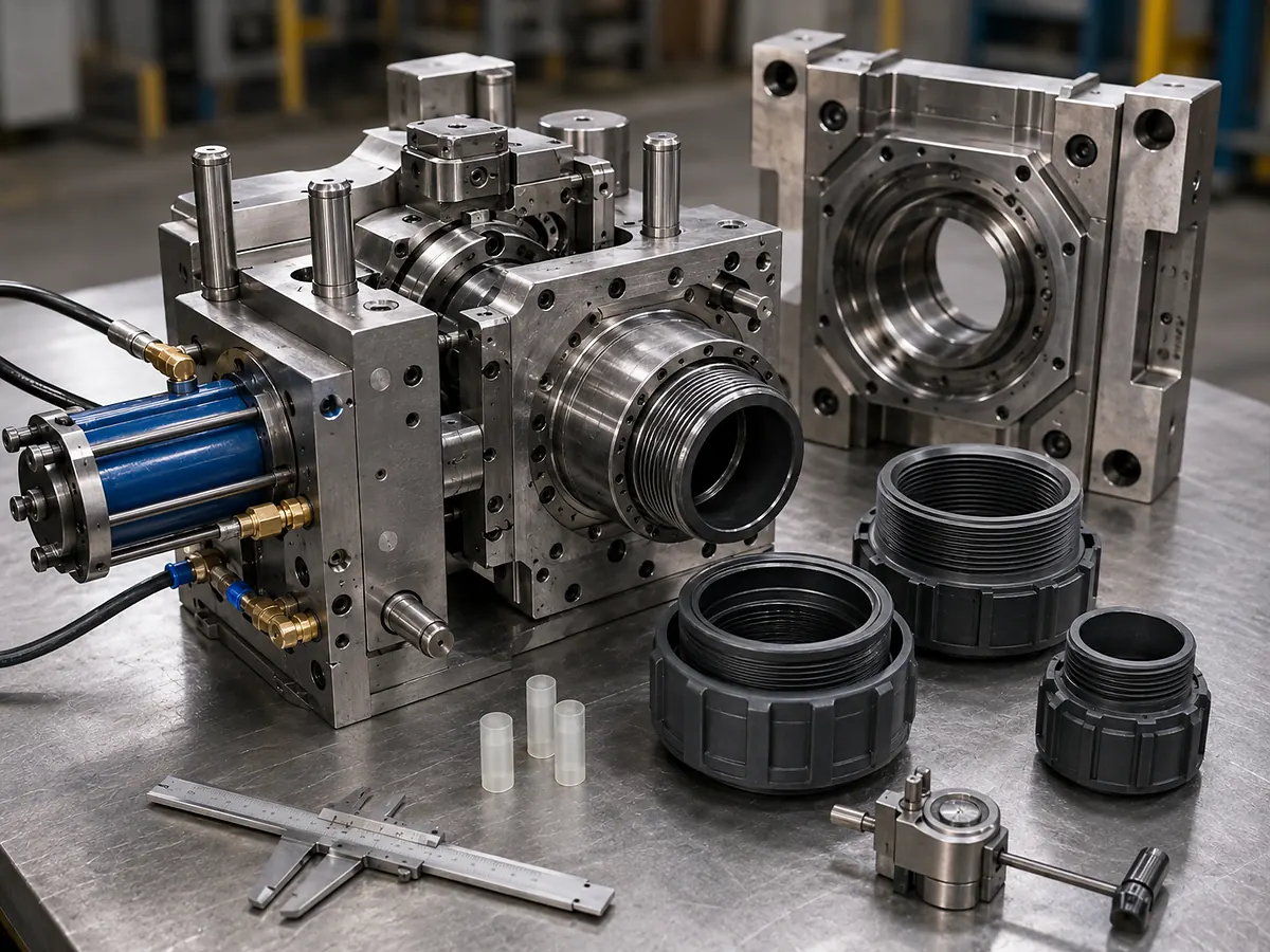 Hydraulic Unscrewing Mold