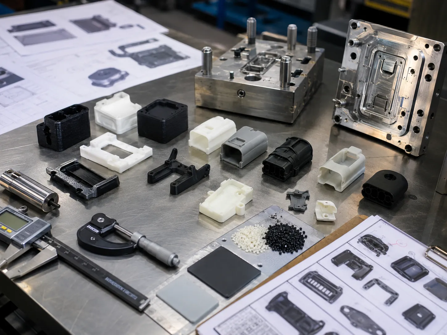 Precision Plastic Injection Molding Manufacturing