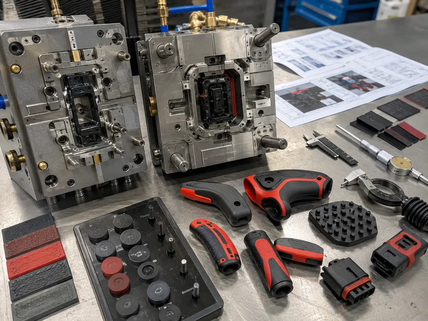 Engineering Support for Overmolded Parts