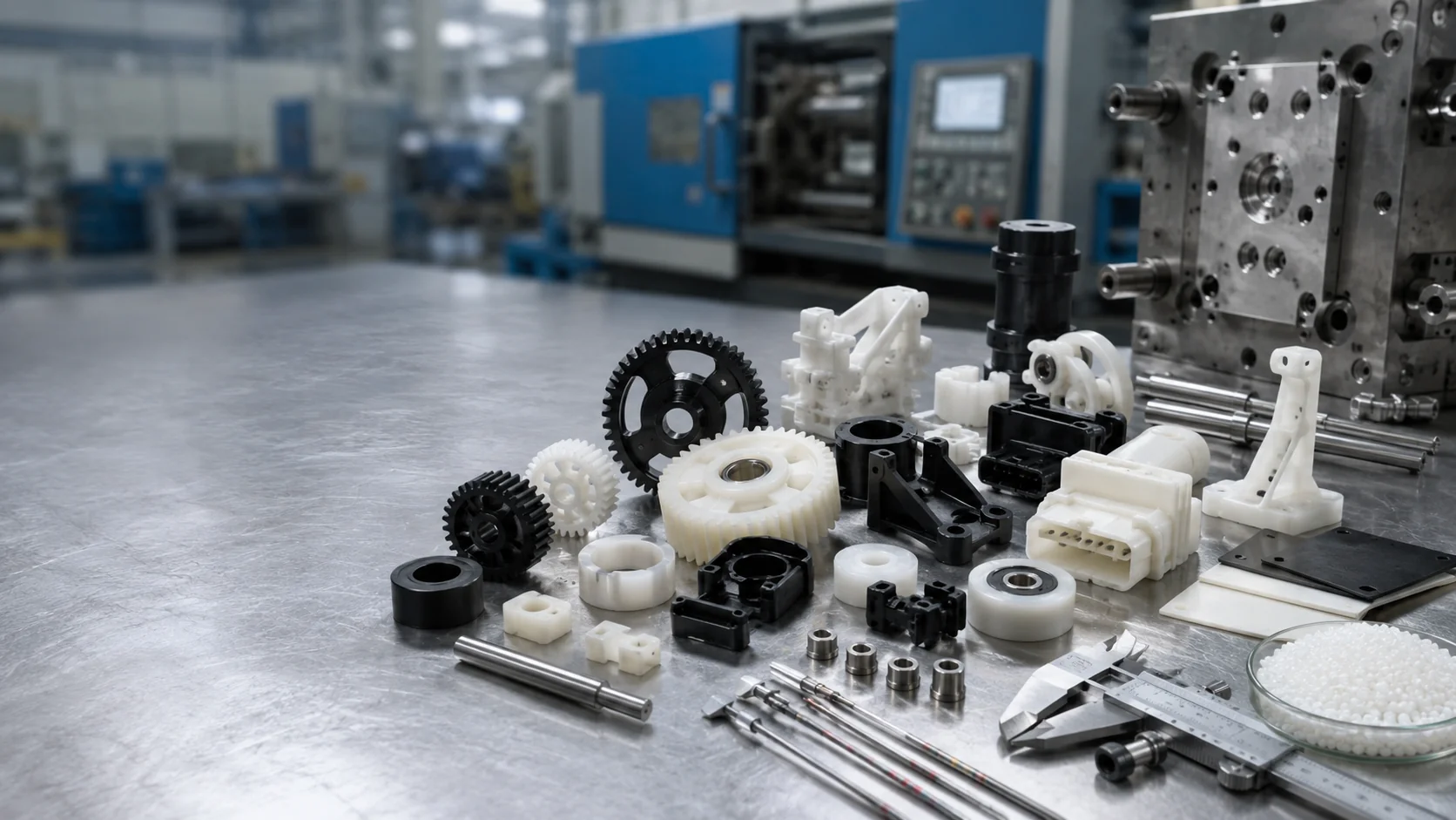 POM Injection Molded Precision Parts