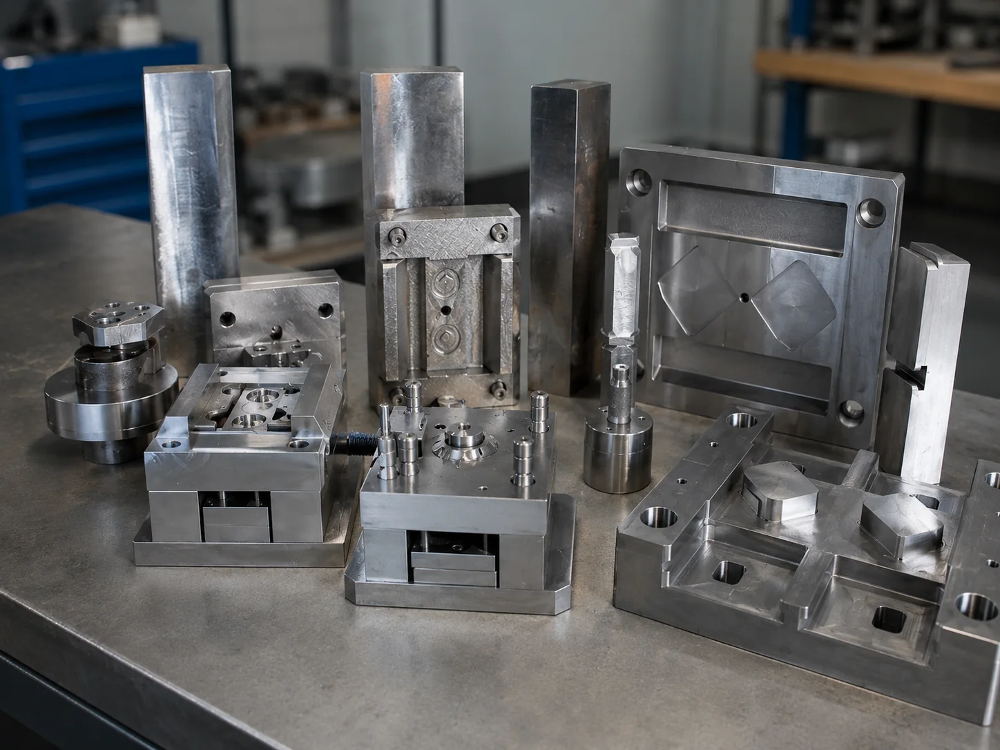 Precision Steel Production Tooling for Injection Molding