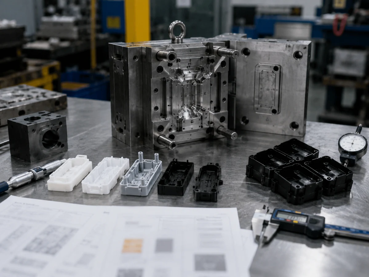 Injection Mold Production Tooling Details