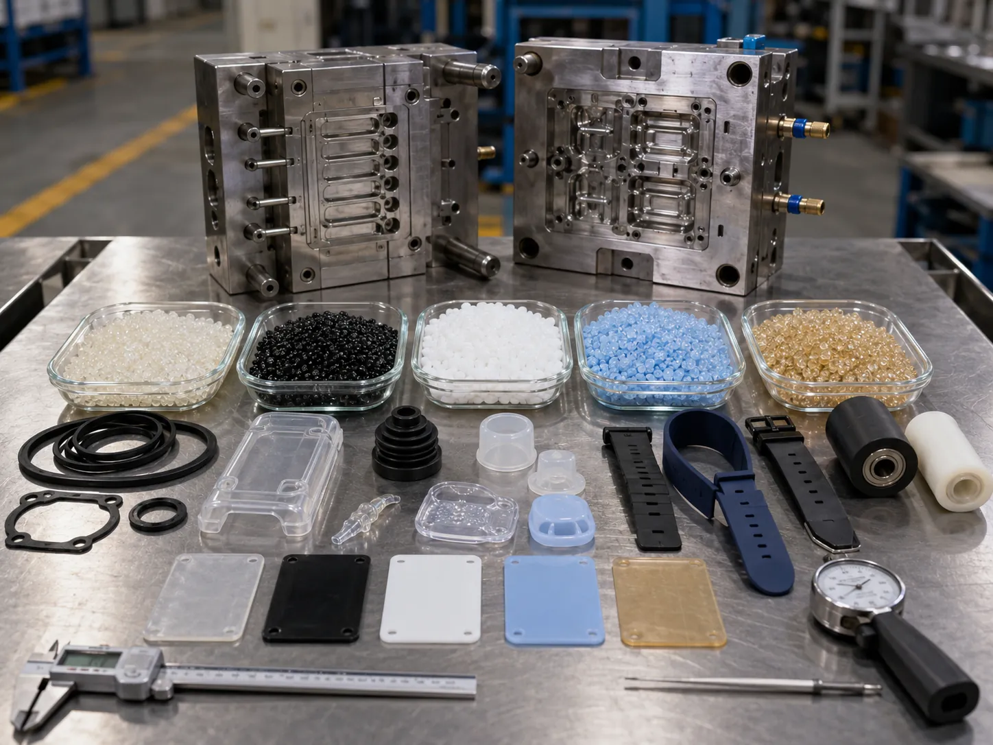 TPU Injection Molding Material Processing