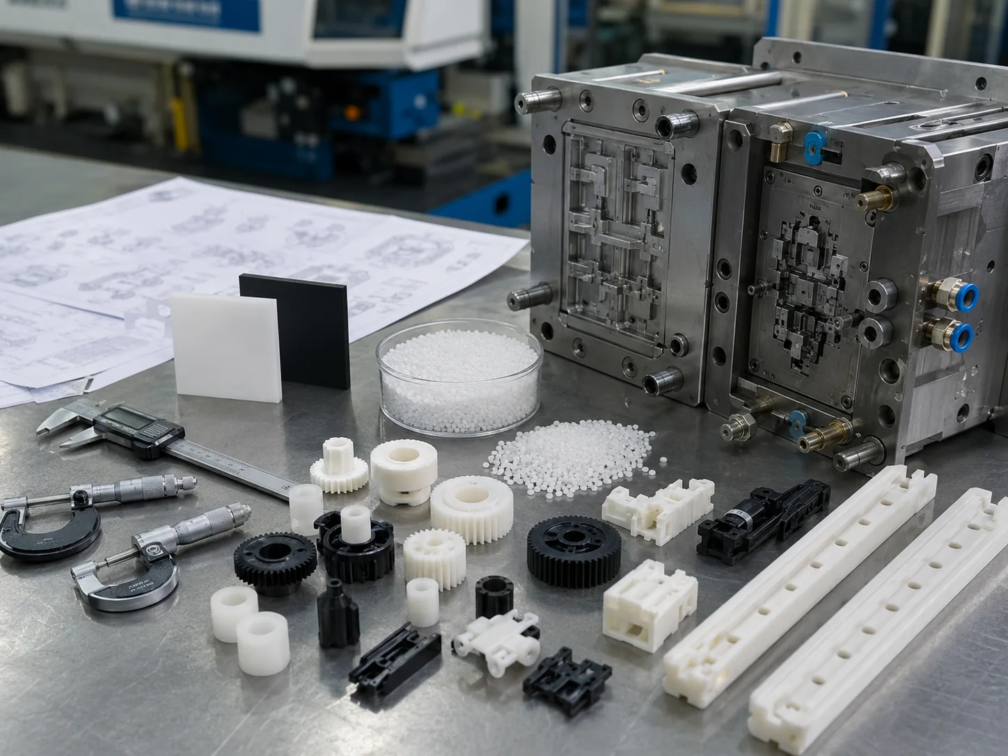POM Injection Molding Process